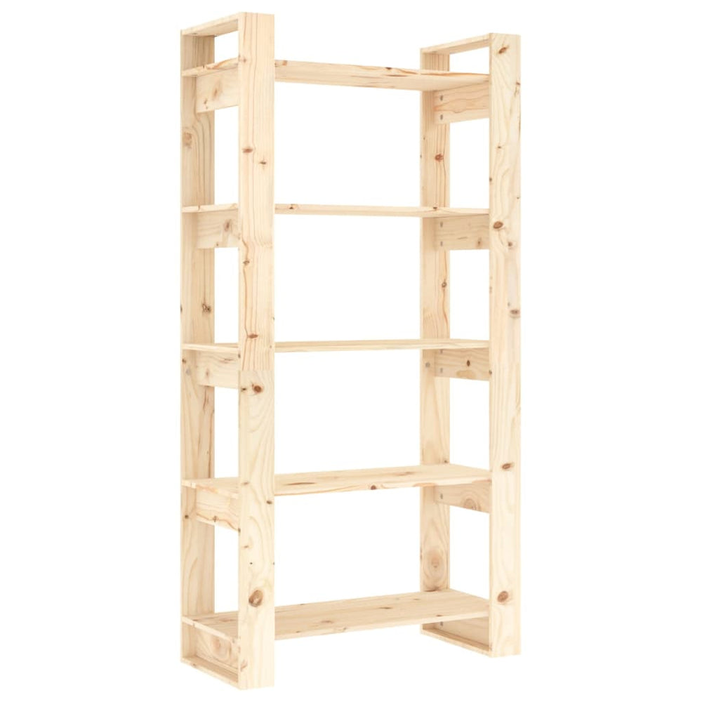 vidaXL Étagère/Séparateur de pièce 80 x 35 x 160 cm Bois massif