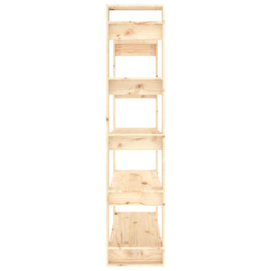Massivholz Bücherregal Raumteiler 80x35x160cm