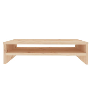 Monitorständer Kiefer Massivholz 50x24 cm