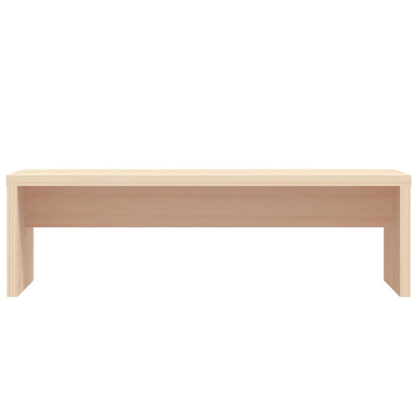 Monitorständer Kiefer Massivholz 50x27 cm