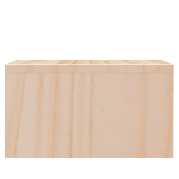 Monitorständer Kiefer Massivholz 50x27 cm