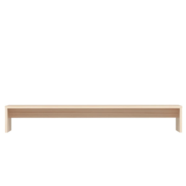 Monitorständer Kiefer Massivholz 100 cm