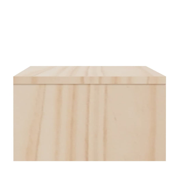 Monitorständer Kiefer Massivholz 100 cm