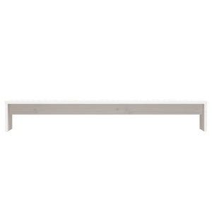 Monitorständer Weiß Kiefer 100 cm