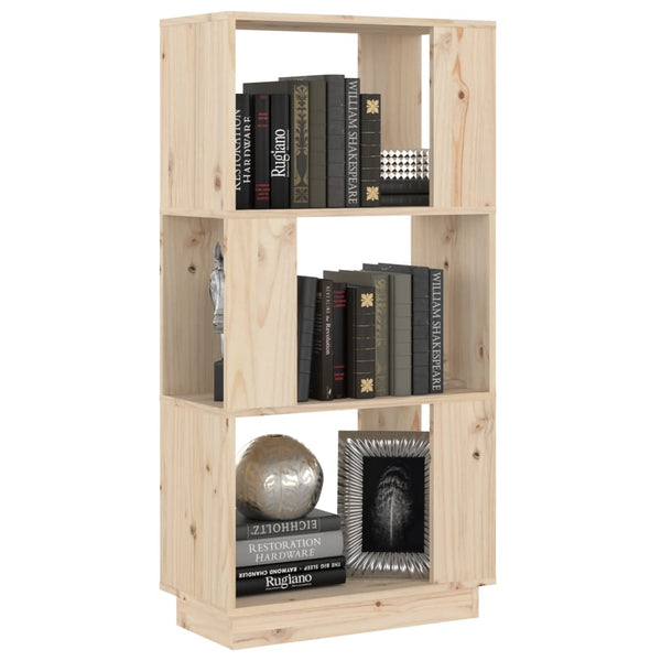 Bücherregal Raumteiler Kiefer Massivholz 101 cm