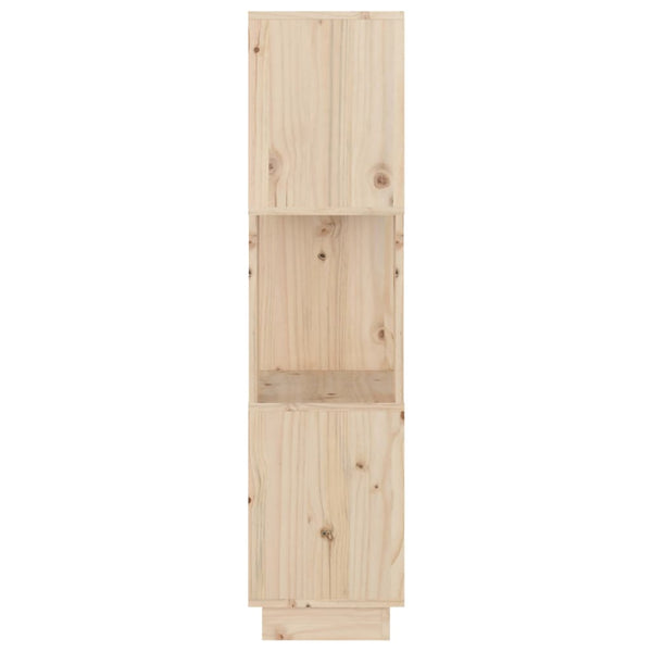 Bücherregal Raumteiler Kiefer Massivholz 101 cm