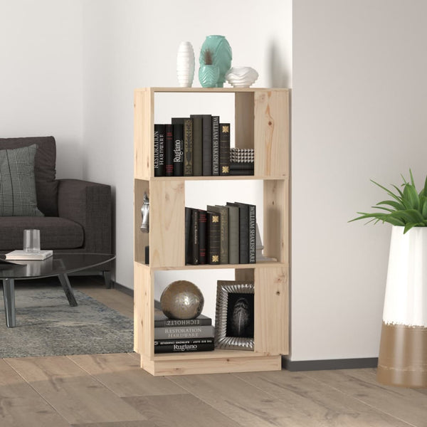 Bücherregal Raumteiler Kiefer Massivholz 101 cm