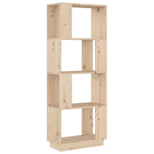 Bücherregal Raumteiler Kiefer Massivholz 132cm