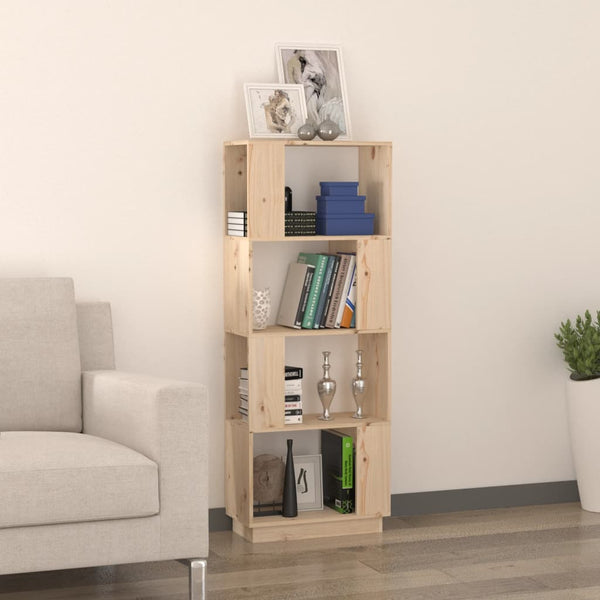 Bücherregal Raumteiler Kiefer Massivholz 132cm