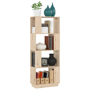 Bücherregal Raumteiler Kiefer Massivholz 132cm