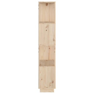 Bücherregal Raumteiler Kiefer Massivholz 132cm