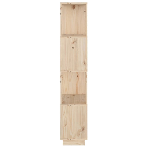 Bücherregal Raumteiler Kiefer Massivholz 132cm