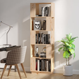 Bücherregal Raumteiler Kiefer Massivholz 163,5cm