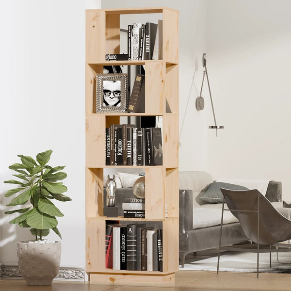 Bücherregal Raumteiler Kiefer Massivholz 163,5cm