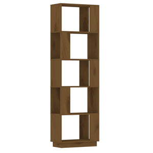 Massivholz Bücherregal Honigbraun 163,5cm