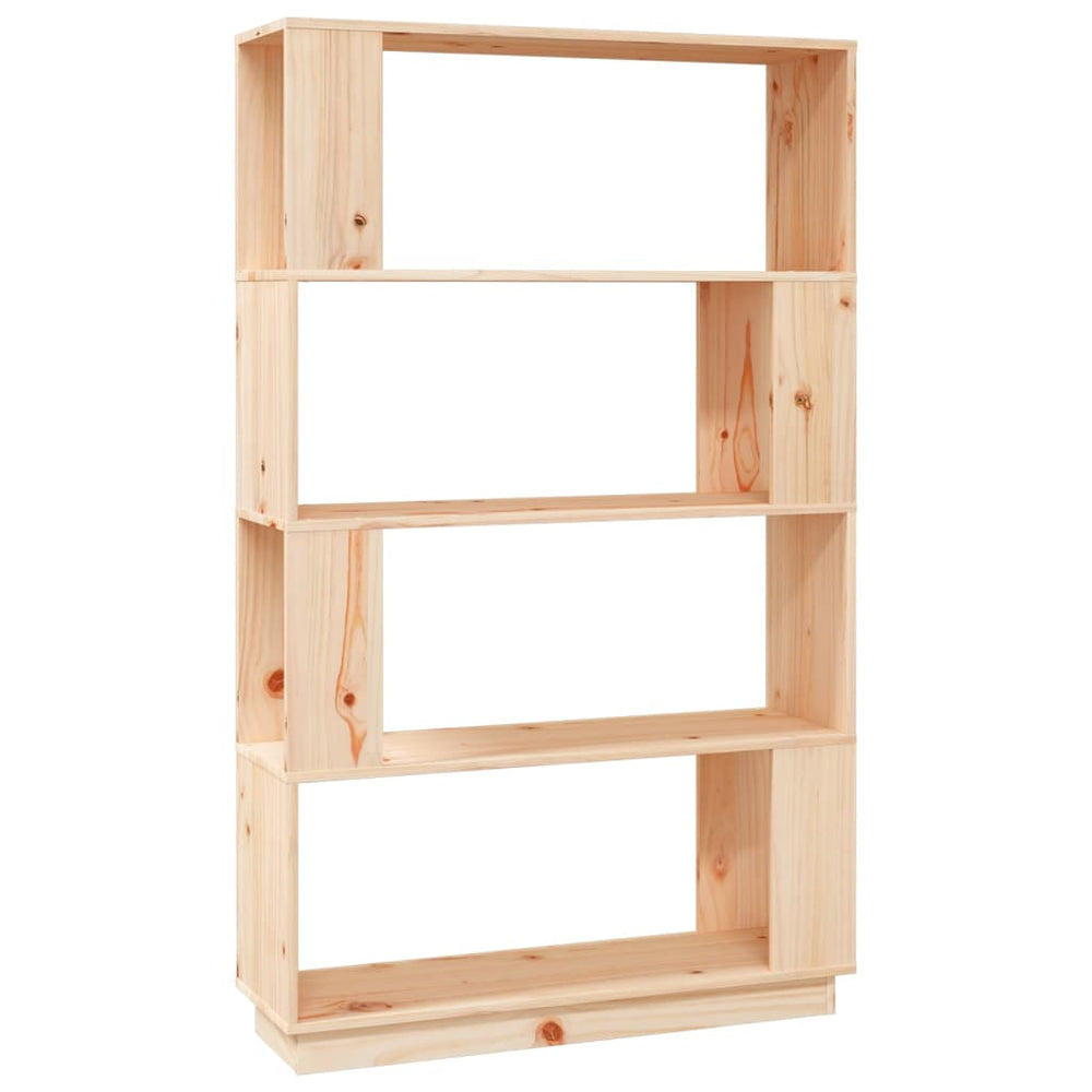 vidaXL Bibliothèque/Séparateur de pièce 80x25x132 cm Bois de pin massif