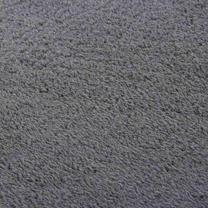 Waschbarer Teppich Kurzflor 160x230 Anthrazit