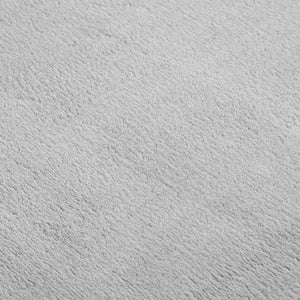 Waschbarer Teppich Kurzflor Grau 160x230 cm
