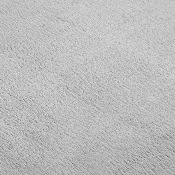 Waschbarer Teppich Kurzflor Grau 160x230 cm