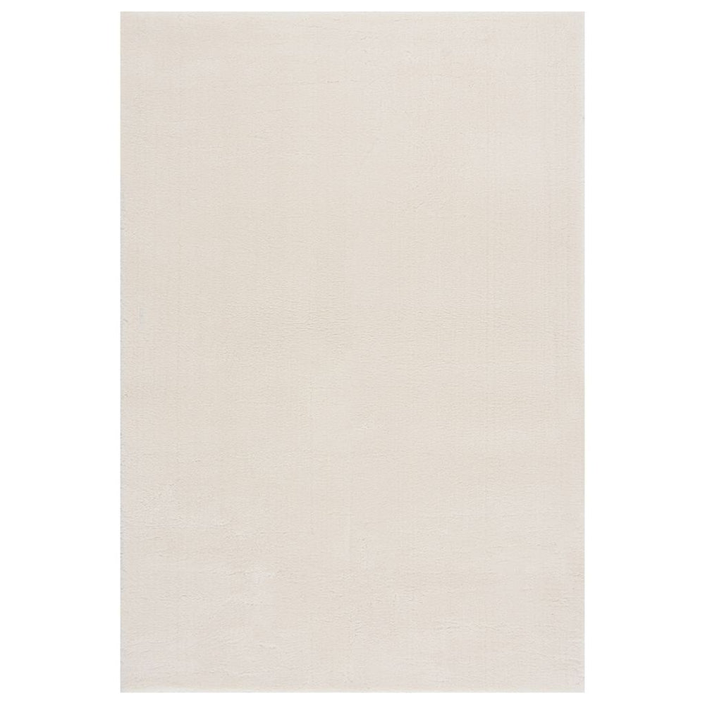 Waschbarer Teppich Kurzflor Creme 160x230 cm