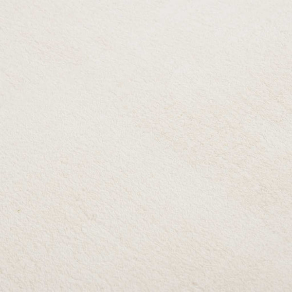 Waschbarer Teppich Kurzflor Creme 160x230 cm