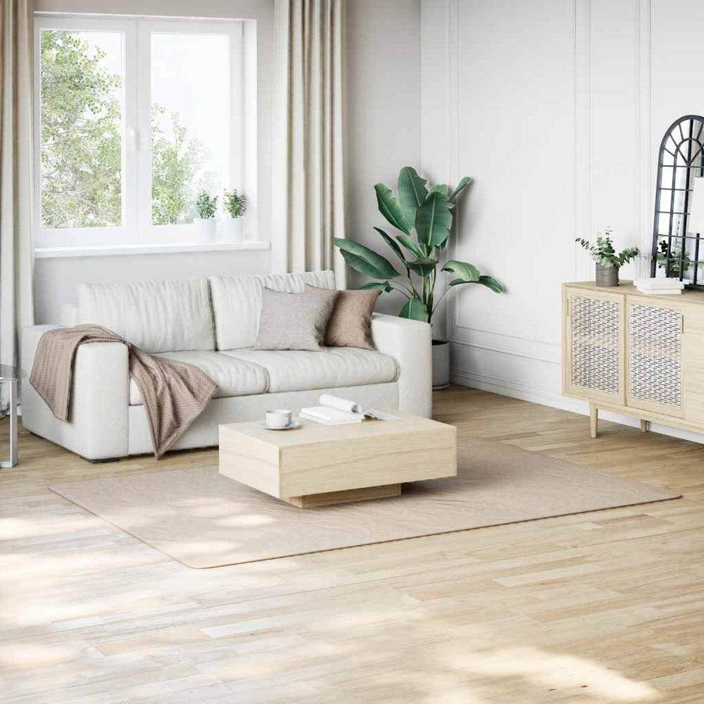 Waschbarer Teppich Kurzflor Beige 160x230
