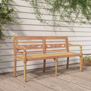 Massivholz Teak Batavia Sitzbank 150cm