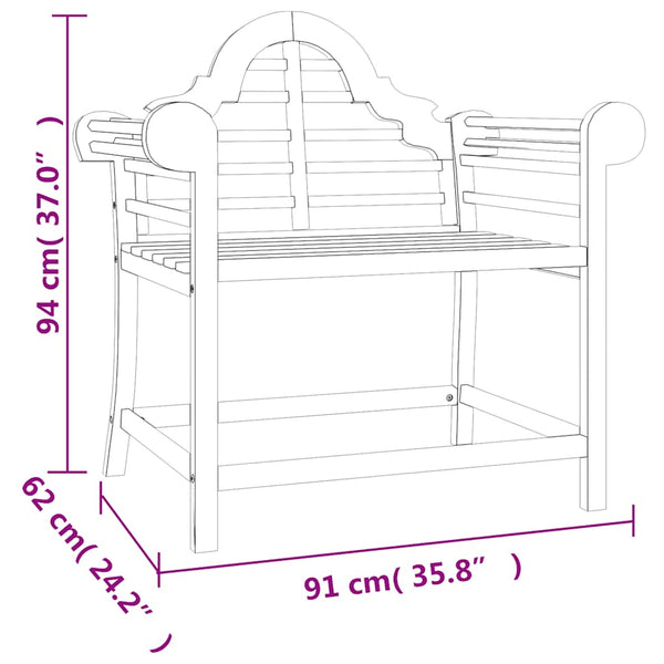 Teak Gartenstühle 2er Set
