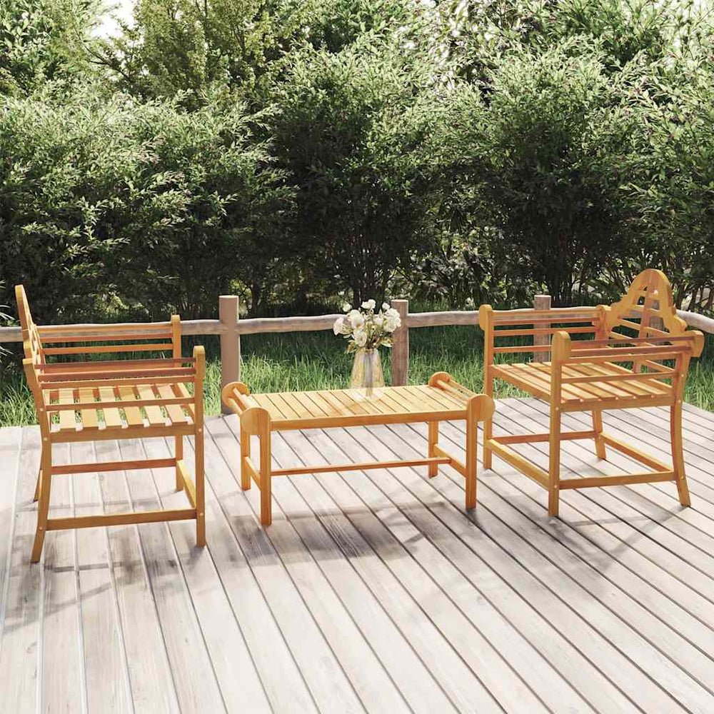 Teak Gartenstühle 2er Set