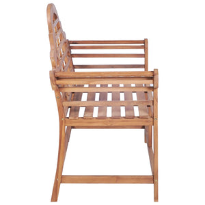 Teak Gartenbank, 127 cm