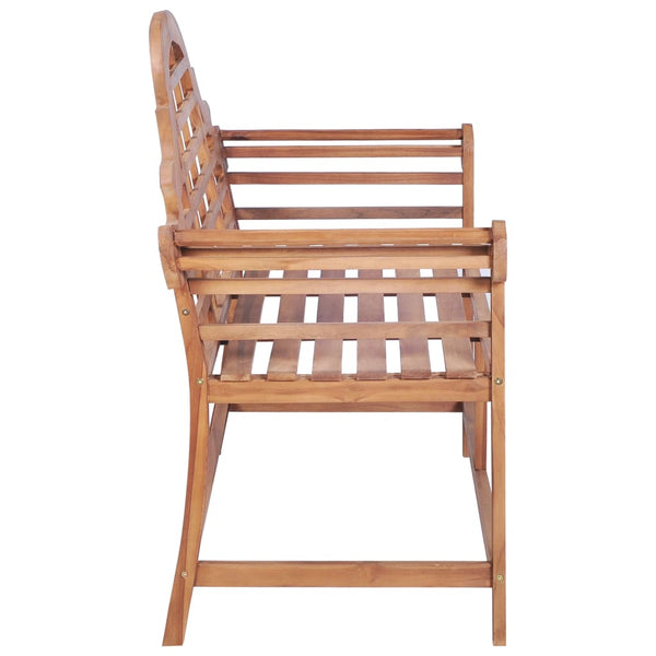 Teak Gartenbank, 127 cm
