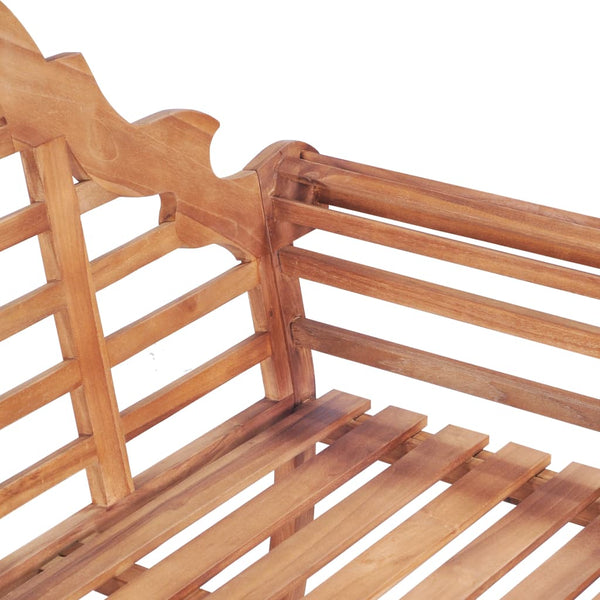 Teak Gartenbank, 127 cm