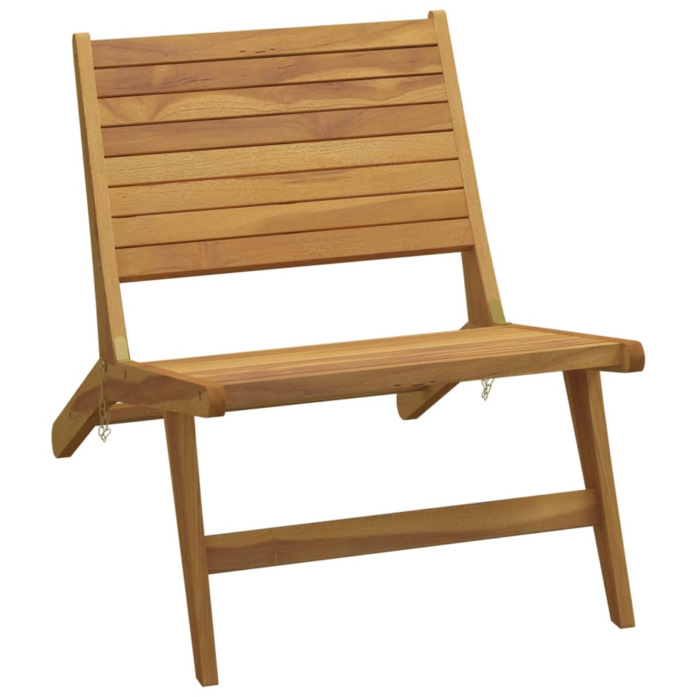 Teak Gartenstuhl Massivholz