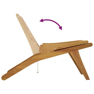 Teak Gartenstuhl Massivholz