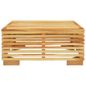 vidaXL Garden Coffee Table 69.5x69.5x31 cm Solid Teak Wood
