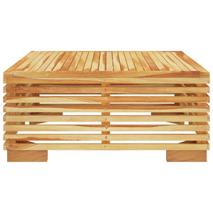 vidaXL Garden Coffee Table 69.5x69.5x31 cm Solid Teak Wood