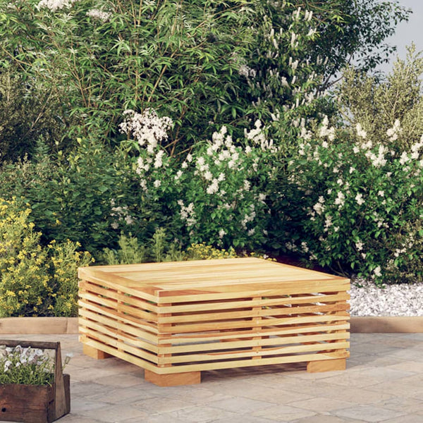 vidaXL Garden Coffee Table 69.5x69.5x31 cm Solid Teak Wood