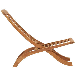 vidaXL Folding Garden Chair 50x90x69 cm Solid Teak Wood