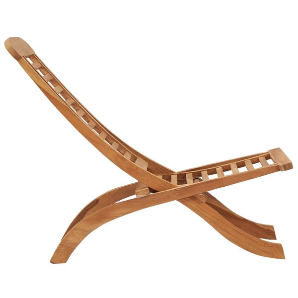 vidaXL Folding Garden Chair 50x90x69 cm Solid Teak Wood