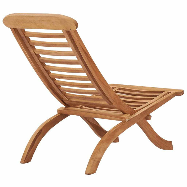 vidaXL Folding Garden Chair 50x90x69 cm Solid Teak Wood