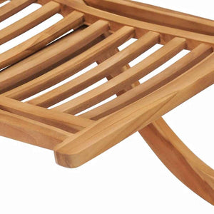 vidaXL Folding Garden Chair 50x90x69 cm Solid Teak Wood