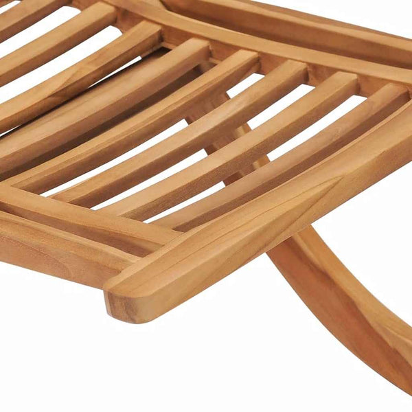 vidaXL Folding Garden Chair 50x90x69 cm Solid Teak Wood