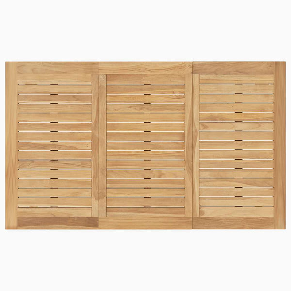 vidaXL Table Batavia 150x90x75 cm Bois de teck massif