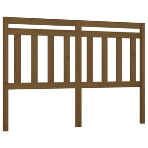 Honigbraunes Kopfteil 166 cm Kiefer Massivholz