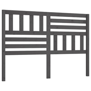 Graues Kiefer Massivholz Kopfteil 141 cm