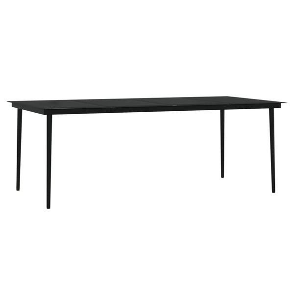 7-tlg. Garten-Essgruppe mit Kissen Braun