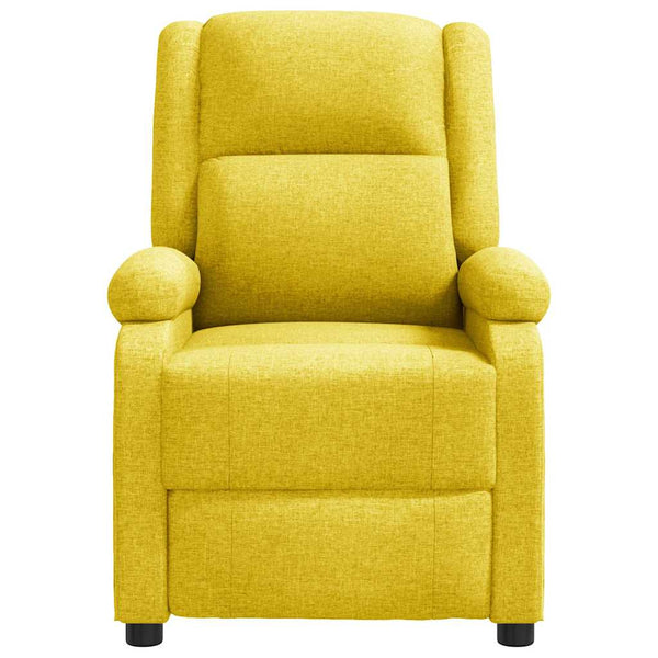 Gelber Relaxsessel Stoff