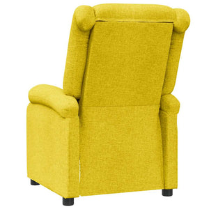 Gelber Relaxsessel Stoff