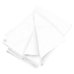 vidaXL Tarpaulin 180 g/m² 4x4 m White HDPE
