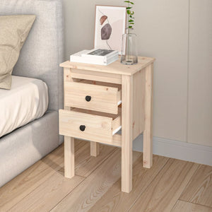 Nachttisch Kiefer Massivholz 40x35x61,5 cm